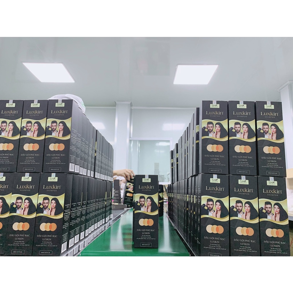 Dầu Gội Phủ Bạc LUXKIN - Hiệu Quả Tức Thì, Sản Phẩm Của Đông Dược Bà Vân