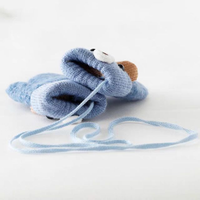 Găng tay len lông cho bé từ 0-5 tuổi cực ấm