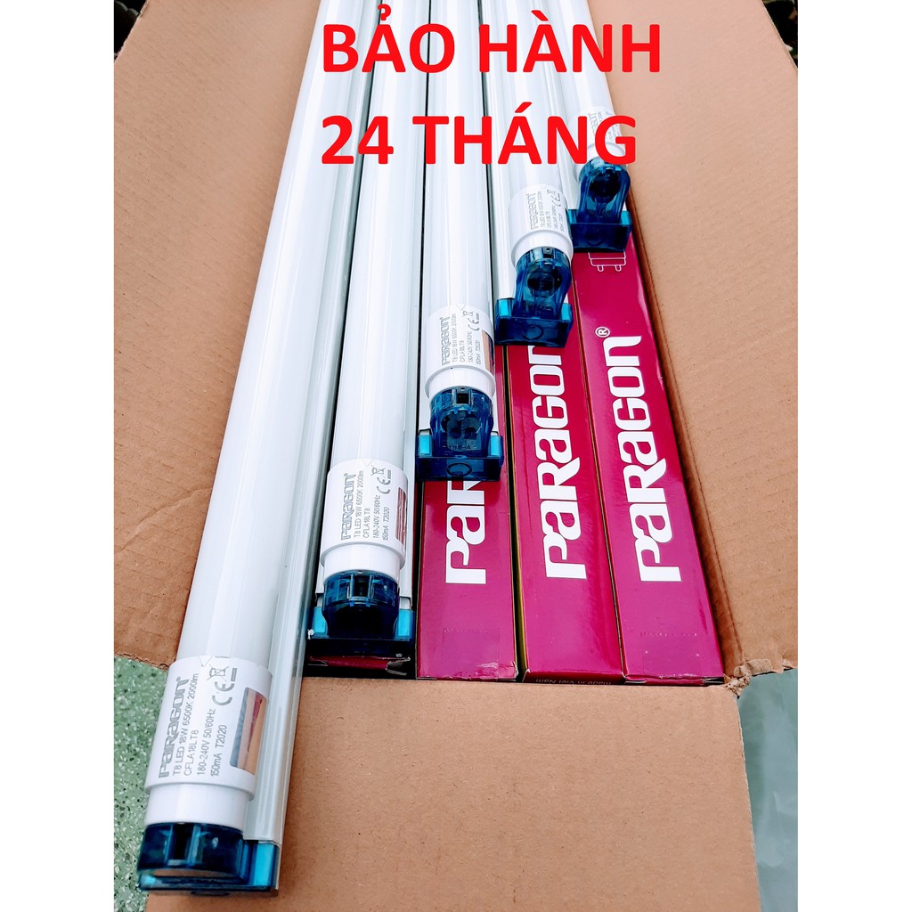 Combo 3 Bộ Đèn Led Tuýp 1m2 ( 1.2m ) PARAGON Chính Hãng