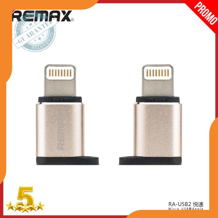 Remax Đầu Chuyển Đổi Otg Micro Usb Sang Apple Lightning / Adapter Ra Usb2 Ori