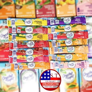 Crystal light 10 gói mix vị hoa quả