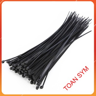 20 Dây rút nhựa đen trắng 20cm
