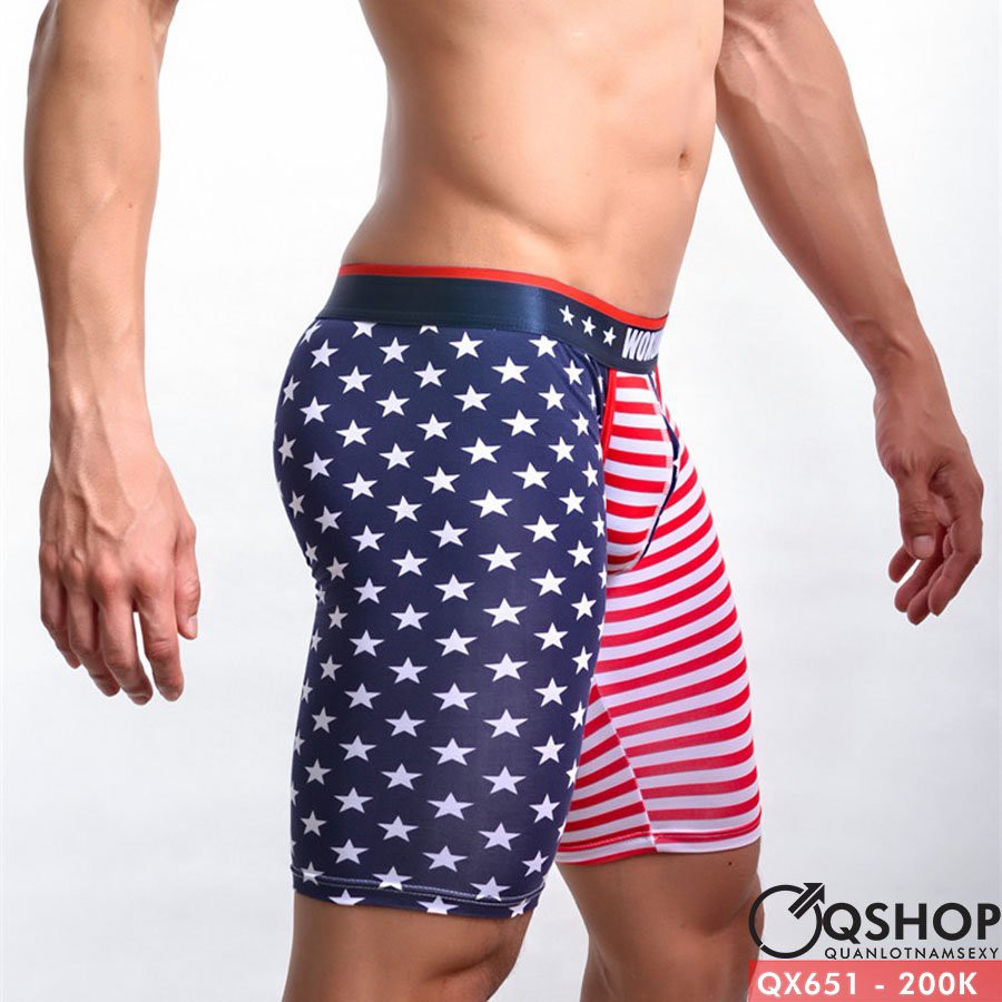 QUẦN LÓT ĐÙI LỬNG THUN COTTON QX651