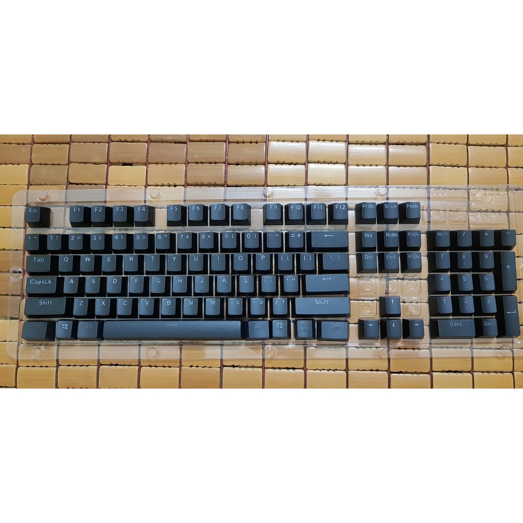 Keycap Corsair Razer in doubleshot xuyên led font chữ cực đẹp, có thể vừa cả Razer