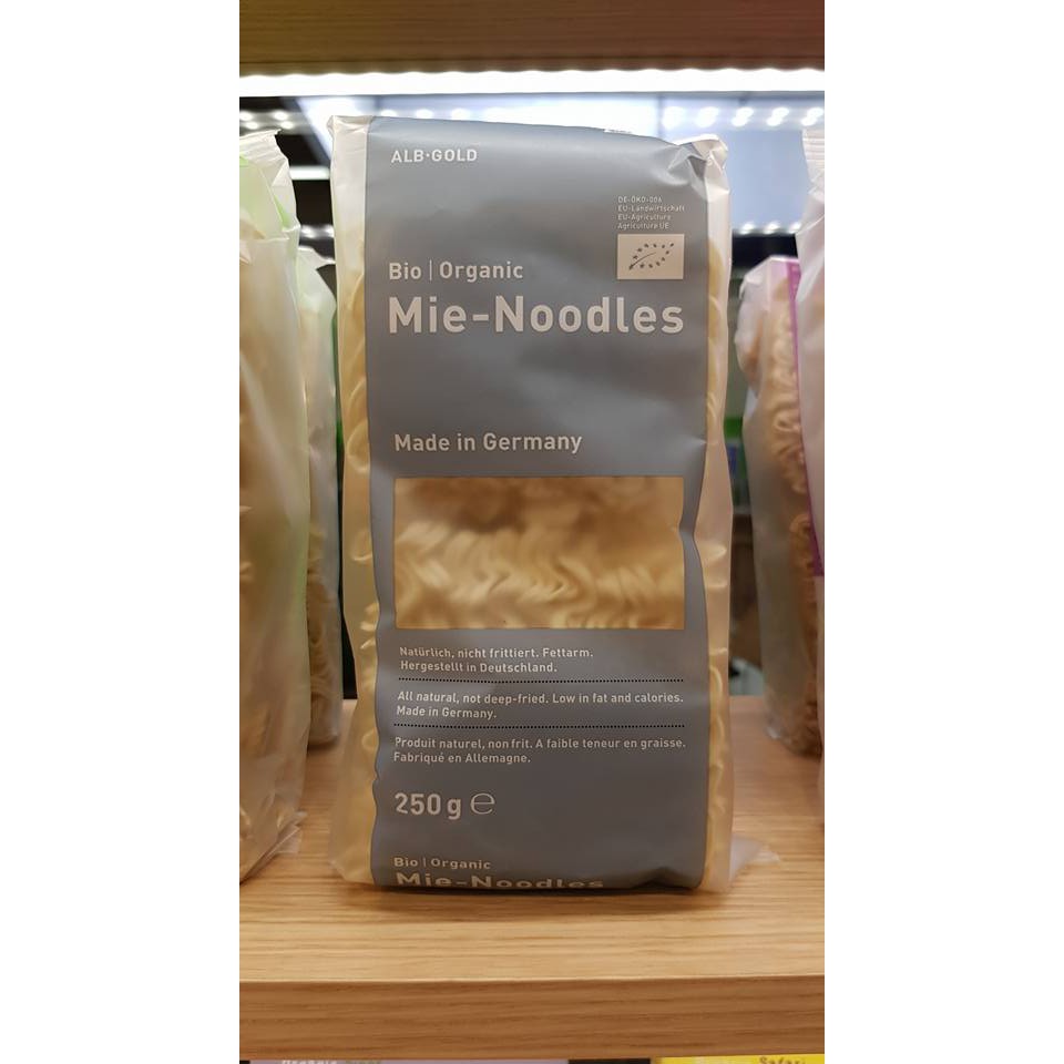 Mì từ lúa mạch hữu cơ Mie Noodles (250gr)