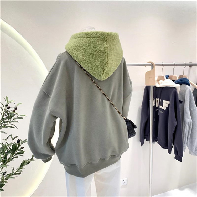 Áo Hoodies Có Nón Dài Tay Thời Trang Cho Nữ