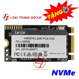 Ổ cứng SSD M.2 2242 NVMe Lexar NM520 256GB - bảo hành 3 năm SD62