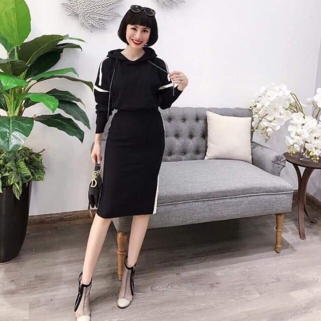 Set váy Umi viền