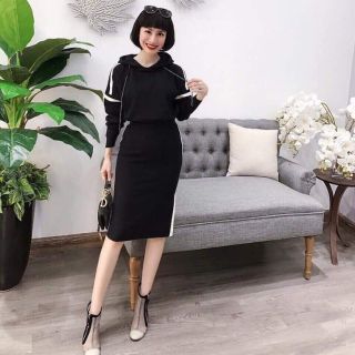 Set váy Umi viền