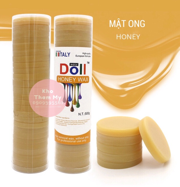 Sáp wax lông nóng dạng thẻ 500gr