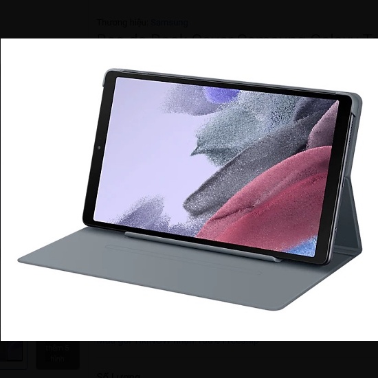 Bao da Book Cover Samsung Galaxy Tab A7 Lite  - Hàng Chính Hãng