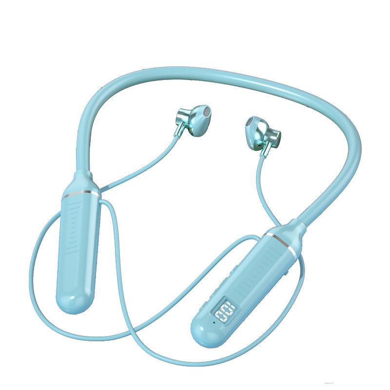 Tai nghe bluetooth không dây đeo cổ có màn hình kỹ thuật số 36