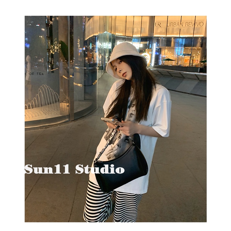 Áo Thun Ngắn Tay Cổ Tròn In Họa Tiết Phong Cách Retro Thời Trang Mùa Hè Dành Cho Nữ