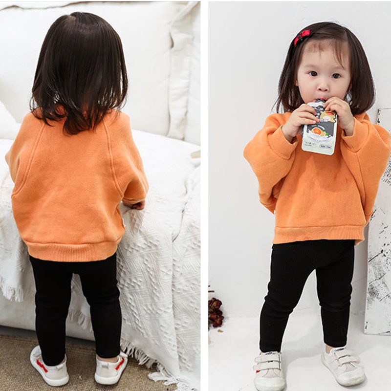 Quần cho bé legging cô gái pant cậu bé ấm áp leggings dưới thời trang dễ thương bông AKKU