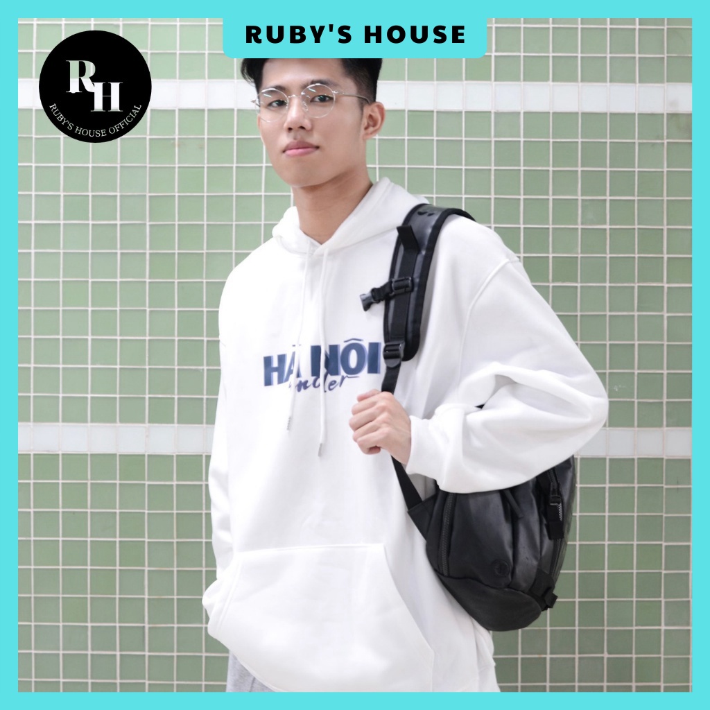 Áo nỉ Hoodie local brand, form rộng nam nữ Unisex dài tay chất liệu Nỉ Bông in Hình Log