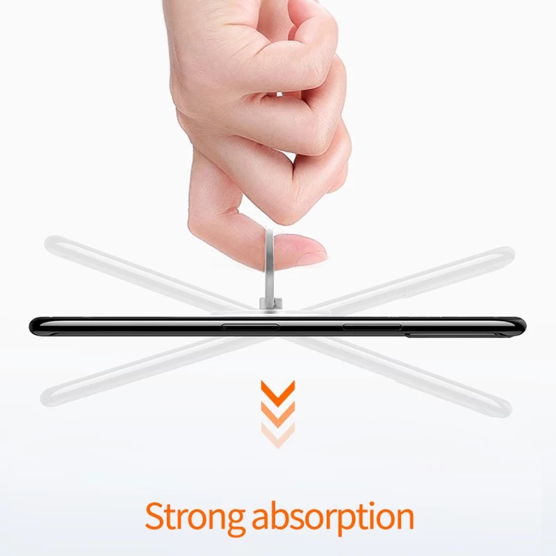 Vòng Nhẫn Điện Thoại Trong Suốt 1 Cái / 360 Độ° Nhẫn Đỡ Điện Thoại Bằng Kim Loại Trong Suốt Sáng Tạo