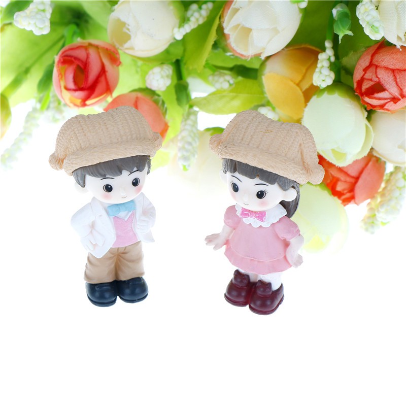Mô Hình Cặp Đôi Bằng Nhựa Hl Dành Cho Vườn Nhà