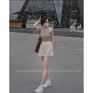 [T2] Áo ba lỗ thun gân co dãn basic 03, Áo ba lô basic Hàn Quốc