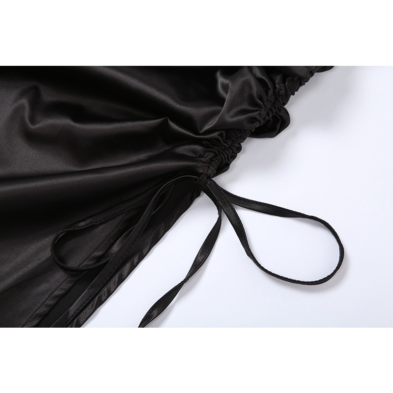 DUNEA Đầm Hai Dây Thiết Kế Xẻ Tà Phong Cách Quyến Rũ