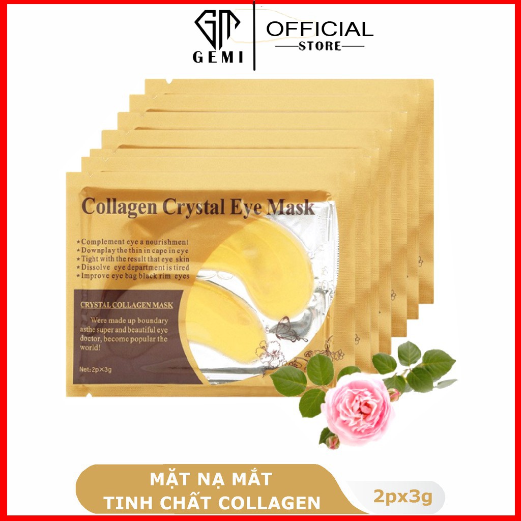 Mặt Nạ Chống Thâm Quầng Mắt 💧𝑭𝒓𝒆𝒆𝒔𝒉𝒊𝒑💧 Mặt Nạ Mắt Crystal Tinh Chất Collagen, Dưỡng Mắt, Chống Nhăn, Giảm Thâm Bọng Mắt
