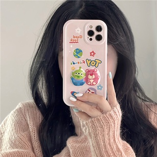 Ốp Điện Thoại tpu Dẻo Họa Tiết Hoạt Hình Disney Dễ Thương Cho iPhone 14 13 12 11 Pro Max