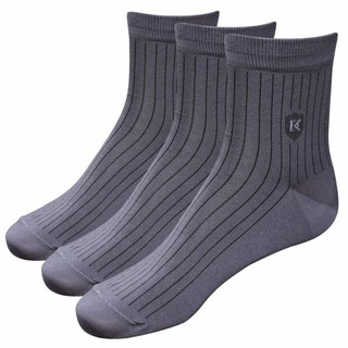 Combo 3 đôi vớ nam kẻ sọc công sở DonaKein