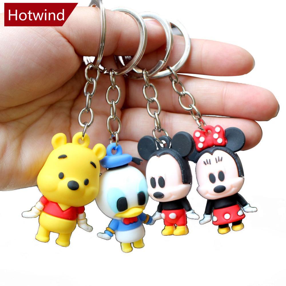 Móc Khóa PVC Hình Quái Vật Hoạt Hình Dễ Thương L3N5