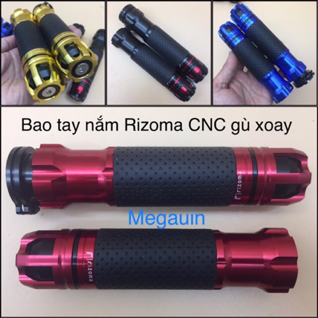 BAO TAY NẮM RIZOMA GÙ XOAY CNC TN01