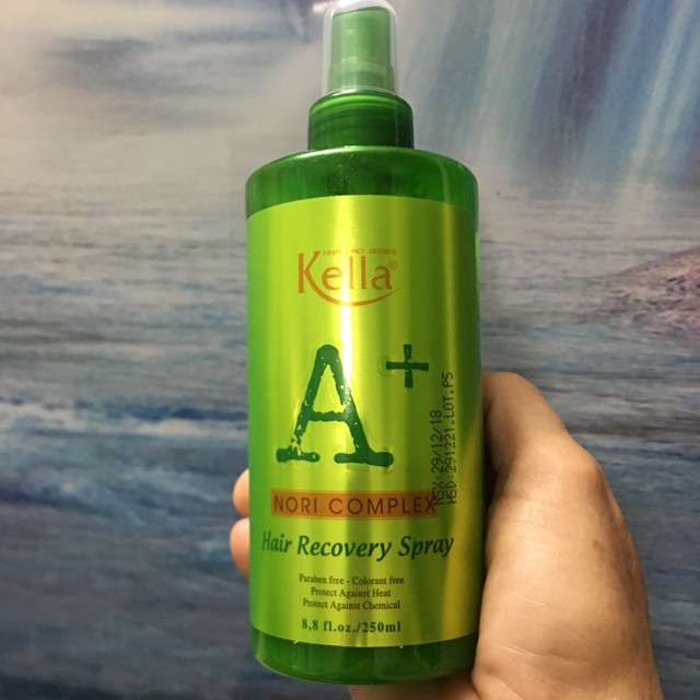 Xịt dưỡng phục hồi Kella A+ Nori Complex Recovery Spray 250ml