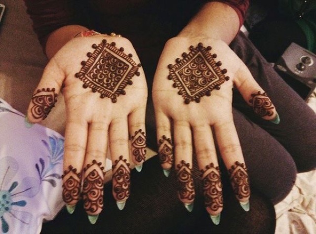 Mực henna Ấn Độ - màu nâu, đen, đỏ