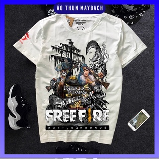 [Bán Chạy] Áo Thun Free Fire - Áo FF TVC Mùa 19 Linh Hồn Hải Tặc