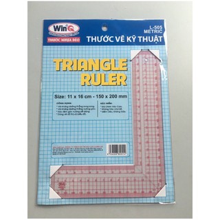 Thước đo góc vuông, Thước L Template Ruler L-505