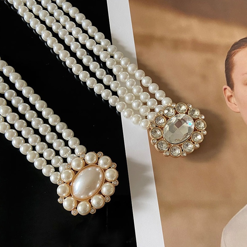 Thắt Lưng Kết Hạt Ngọc Trai Xinh Xắn Cho Phù Dâu