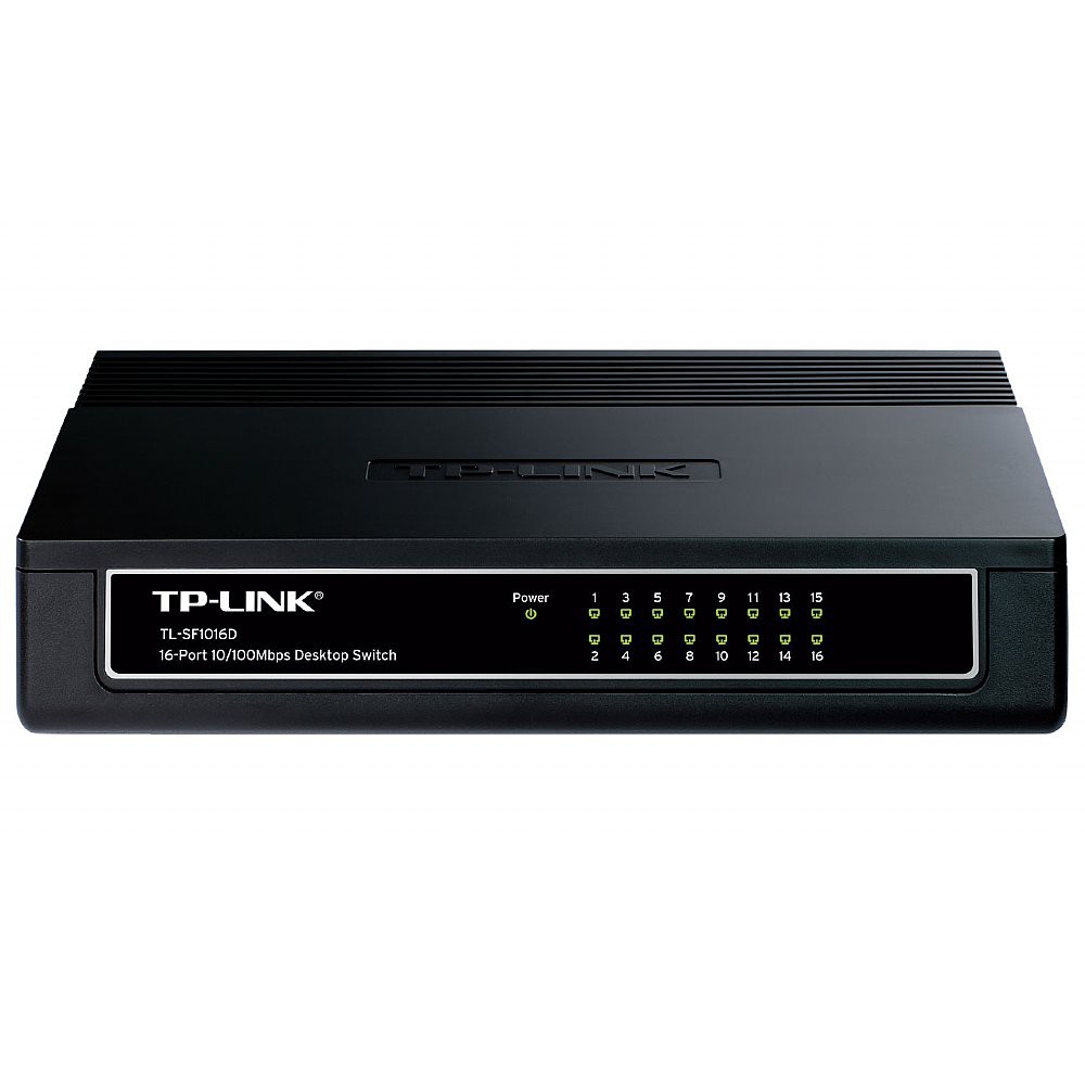 TP-Link TL-SF1016D - Switch Chia Tín Hiệu Để Bàn 16 Cổng 10/100Mbps