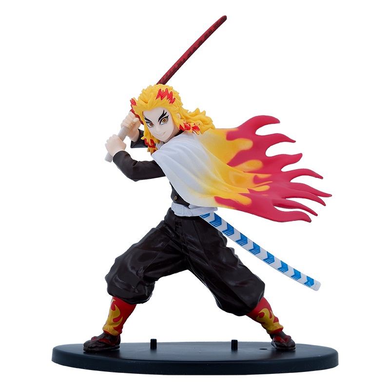 Mô hình Rengoku CLOUD STORE cao 20cm nặng 250gram,thanh gươm diệt quỷ, mô hình kimetsu no yaiba, figure Viêm Trụ anime