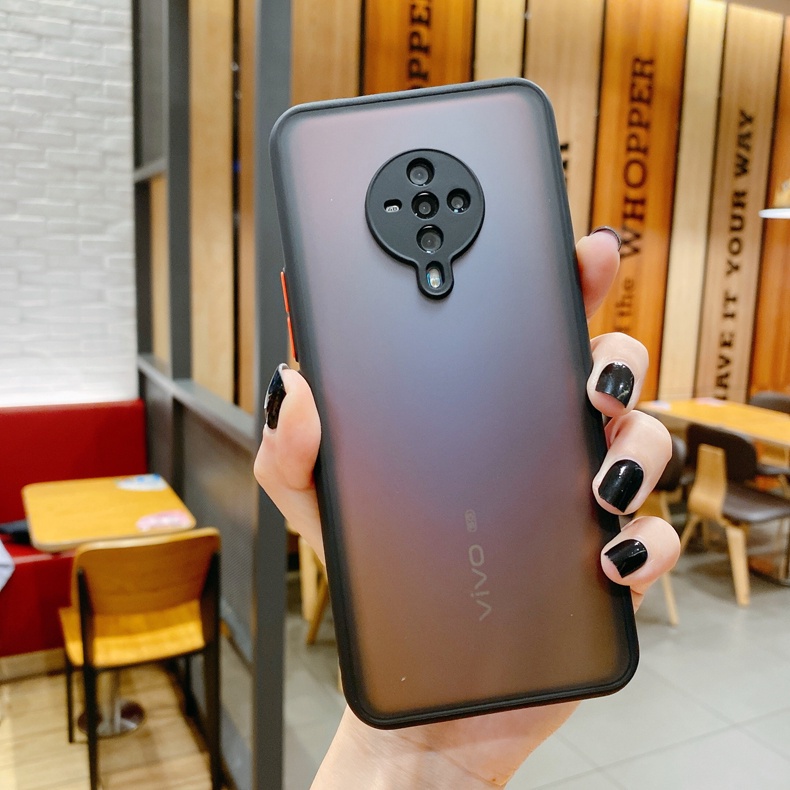 Ốp điện thoại mặt nhám chống sốc cho VIVO V30 V27e V27 V25 V25e V23 V21 V23e V20 SE Pro