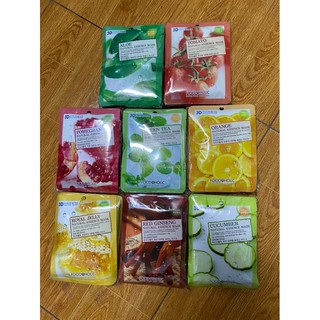 [Sỉ Giá Tốt]10 Loại Mặt Nạ 3D Foodaholic Chính Hãng Hàn Quốc Comboo 10 Miếng shop tự mix màu