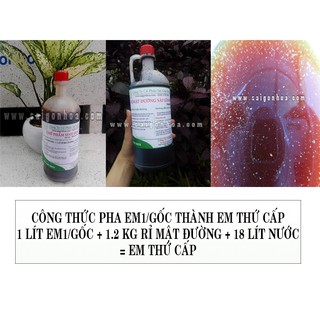 Chế Phẩm Sinh Học EM1 Loại 1L
