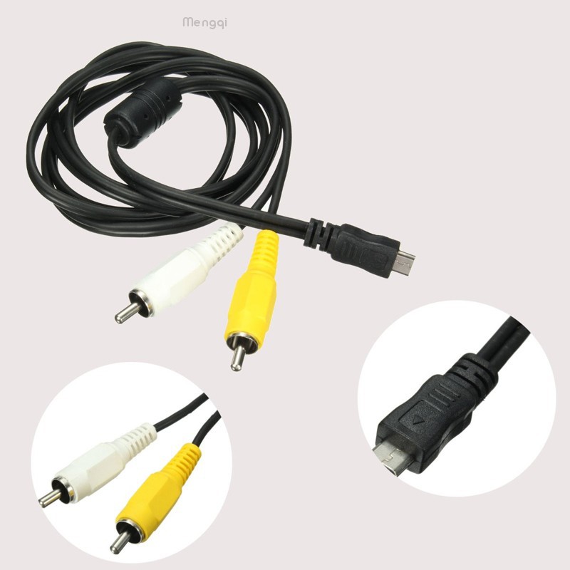 Dây Cáp Âm Thanh / Video Chuyển Đổi Từ Đầu Cắm Micro USB Sang 2 RCA AV Dành Cho Điện Thoại Di Động