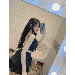 ÁO CROPTOP CỘT DÂY KÈM MÚT NGỰC THOITRANGTEEN00