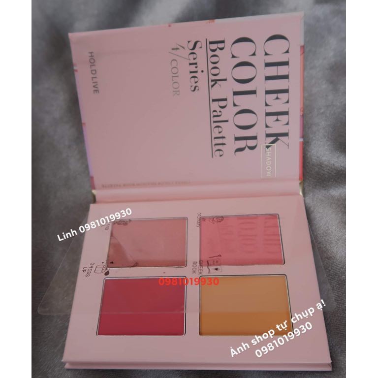 Bảng má hồng kèm phân mắt HOLD LIVE | BigBuy360 - bigbuy360.vn