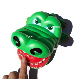 Đồ chơi cá sấu cắn tay mẫu mới cho bé (hàng có hộp)