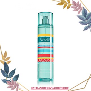 Xịt thơm toàn thân bath and body works - endless weekend - body mist - bbw