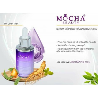 SERUM DIỆP LỤC MOCHA