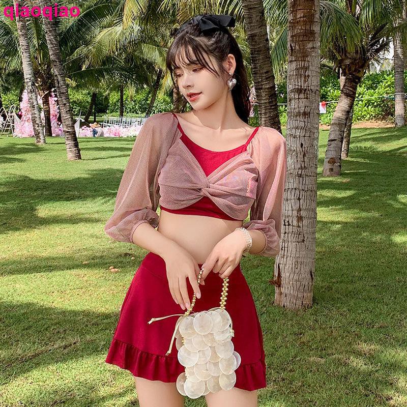 Bộ Đồ Bơi Hai Mảnh Phong Cách Hàn Quốc 2021 Cho Nữ | BigBuy360 - bigbuy360.vn