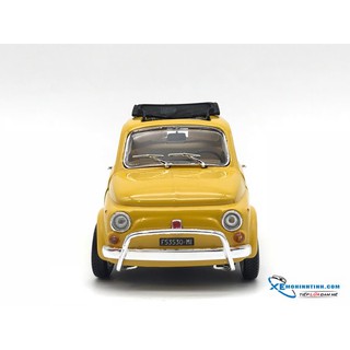 Xe Mô Hình New Fiat 500 L Bburago 1:24 (Vàng)