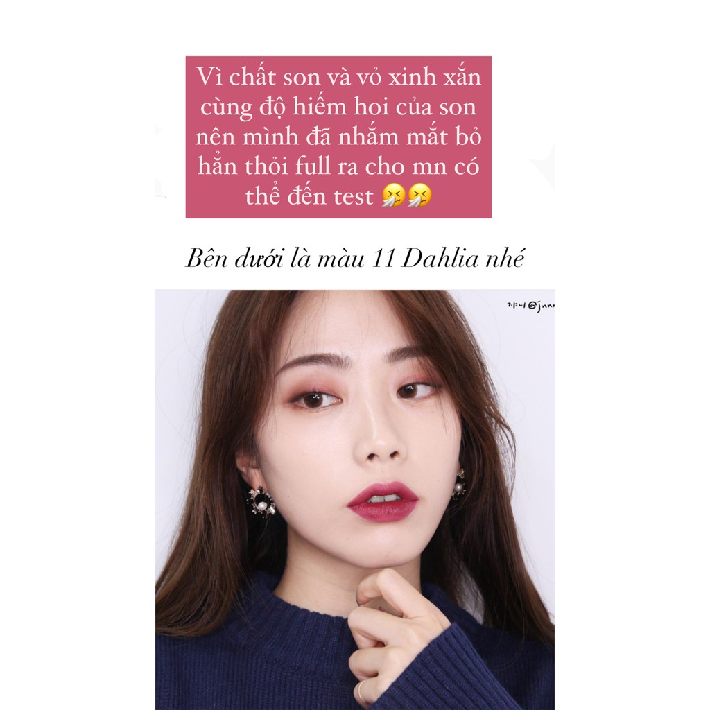 Son kem lì Dolce & Gabbana Dolcissimo liquid lipstick