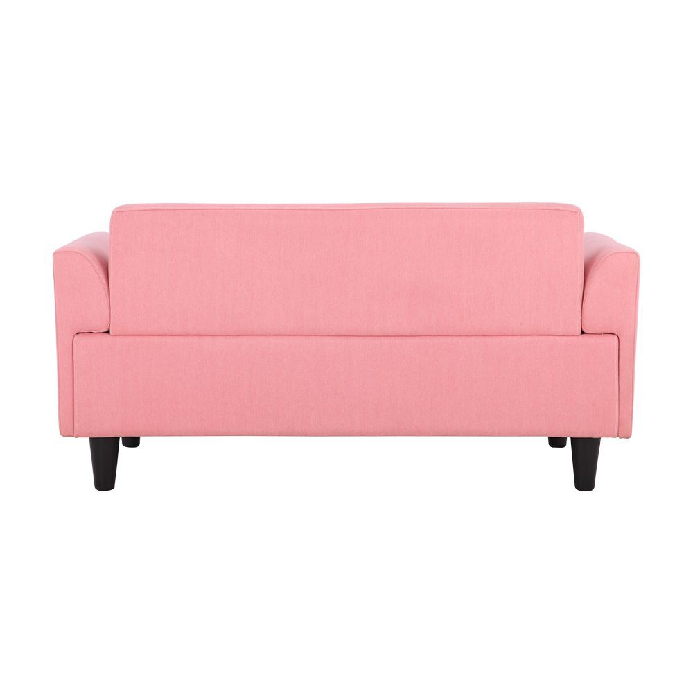 Sofa Vải 2 Chỗ Index Living Mall H-BEAU 144x73x73 cm Màu Hồng