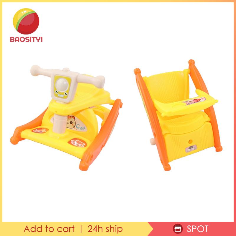 Ghế ăn/ xe bập bênh cho búp bê 1/6 dành cho bé gái