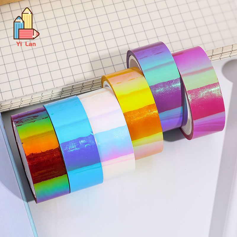 Keo dán trang trí sổ tay màu laser thiết kế độc đáo chất lượng cao